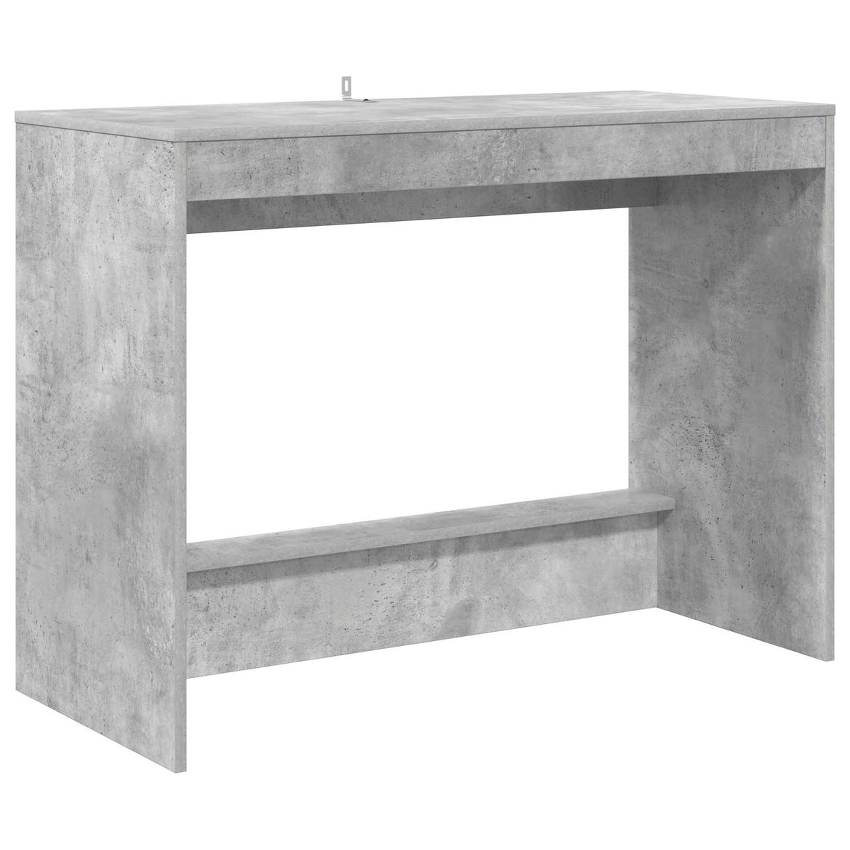 vidaXL Biurko łóżkowe Betonowy szary 100 x 45 x 75 cm