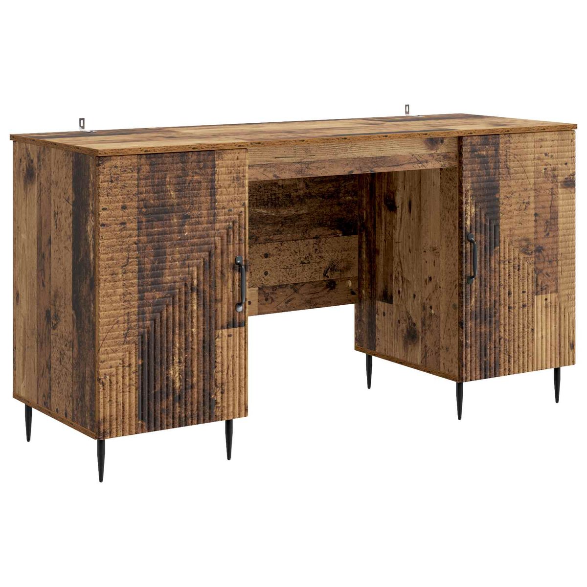 vidaXL Biurko Stare drewno 142,5 x 50 x 75 cm Drewno inżynieryjne