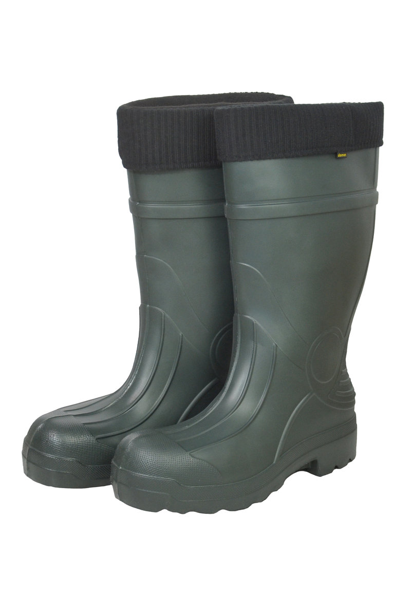 Kalosze gumowce buty filcowo-gumowe 902A/MON zielone 44