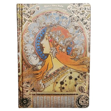 Notes Notatnik Z Pięknym Środkiem A5 128K. Alphonse Mucha