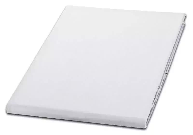 Prześcieradło bawełniane 160x260 Noris biel optyczna Faro