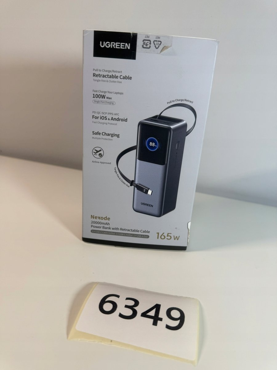 Powerbank 20000 mAh szybkiego ładowania 165W Ugreen (6349-93)