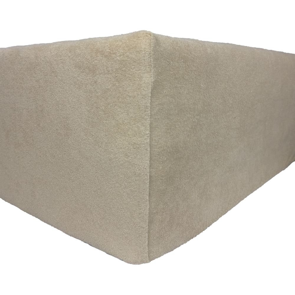 Prześcieradło Frotte Delux - beż 100x200 Z gumką Produkt Polski