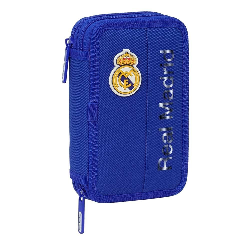 Real Madryt piórnik z wyposażeniem double filled pencil case 29 pcs 412624854 niebieski