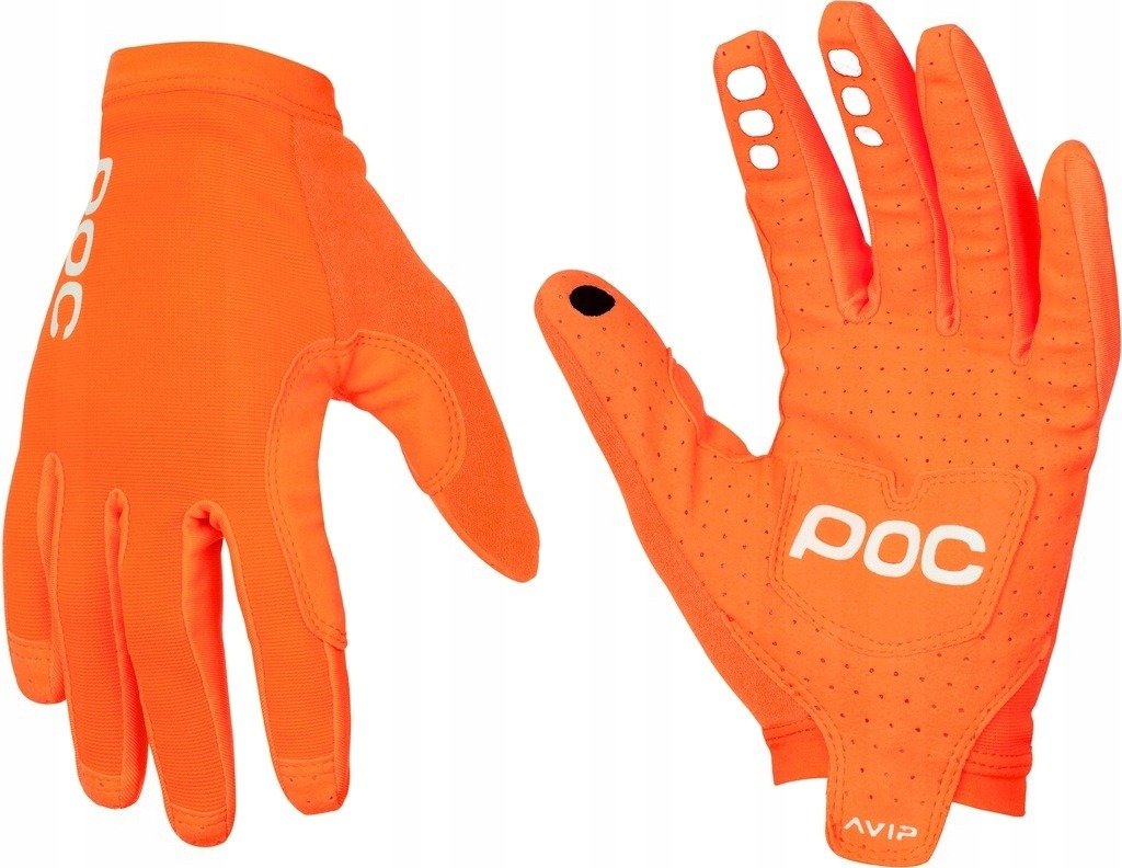 Rękawiczki rowerowe POC AVIP Glove Short - zink orange, rozmiar M
