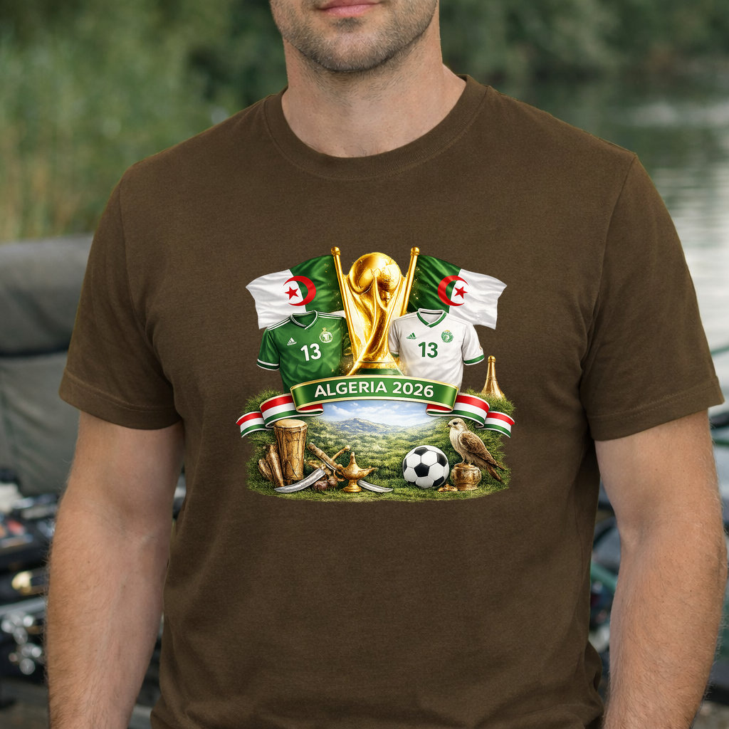 Koszulka WORLD CUP 2026 kolor brązowy rozmiar 4XL