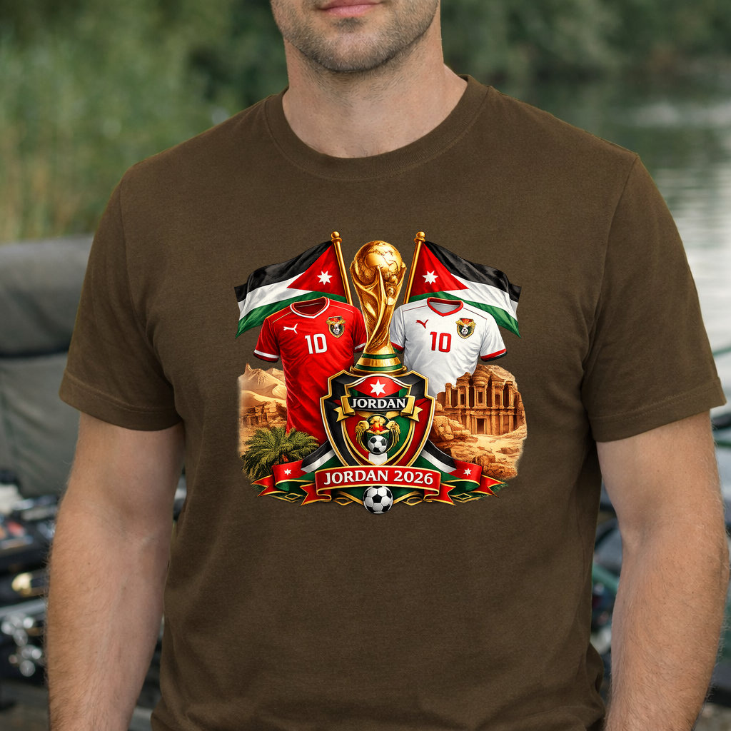 Koszulka WORLD CUP 2026 kolor brązowy rozmiar 3XL
