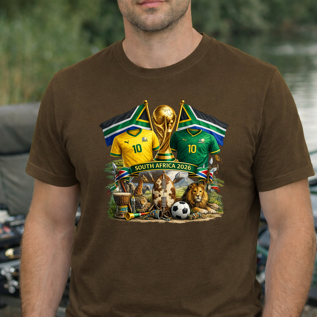 Koszulka WORLD CUP 2026 kolor brązowy rozmiar 4XL