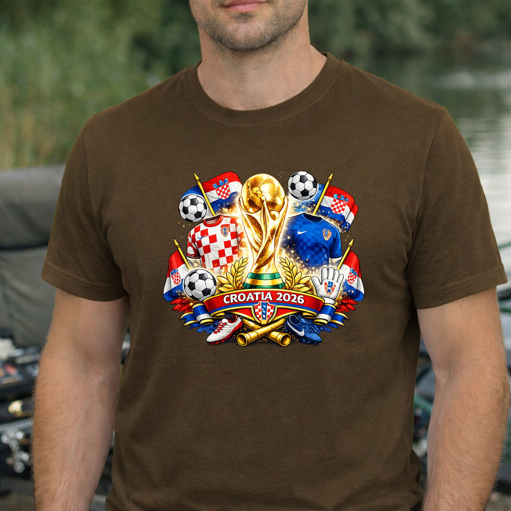 Koszulka WORLD CUP 2026 kolor brązowy rozmiar XL