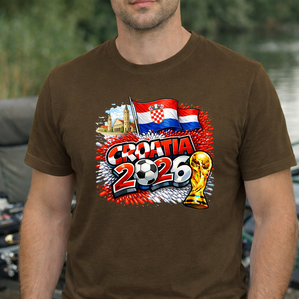 Koszulka WORLD CUP 2026 kolor brązowy rozmiar 4XL