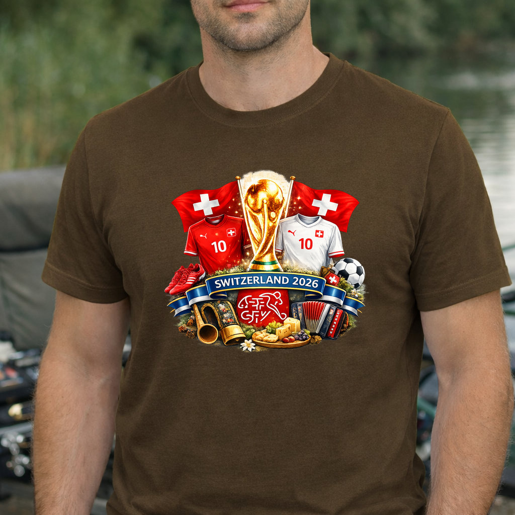Koszulka WORLD CUP 2026 kolor brązowy rozmiar XL