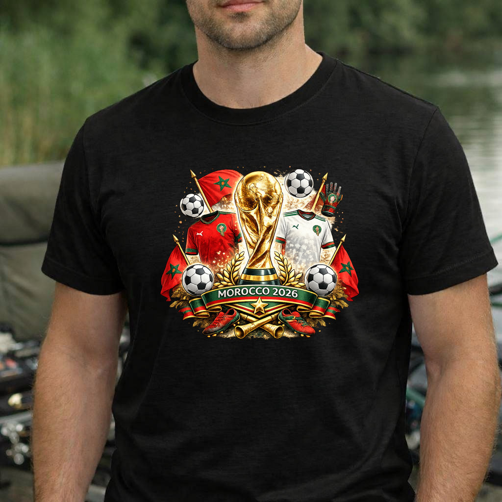 Koszulka WORLD CUP 2026 kolor czarny rozmiar XS