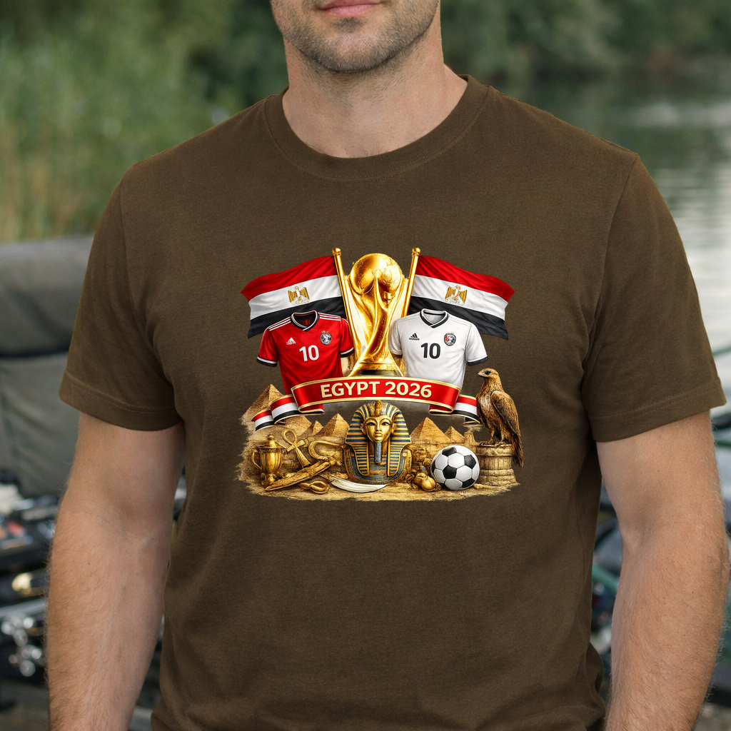 Koszulka WORLD CUP 2026 kolor brązowy rozmiar 4XL