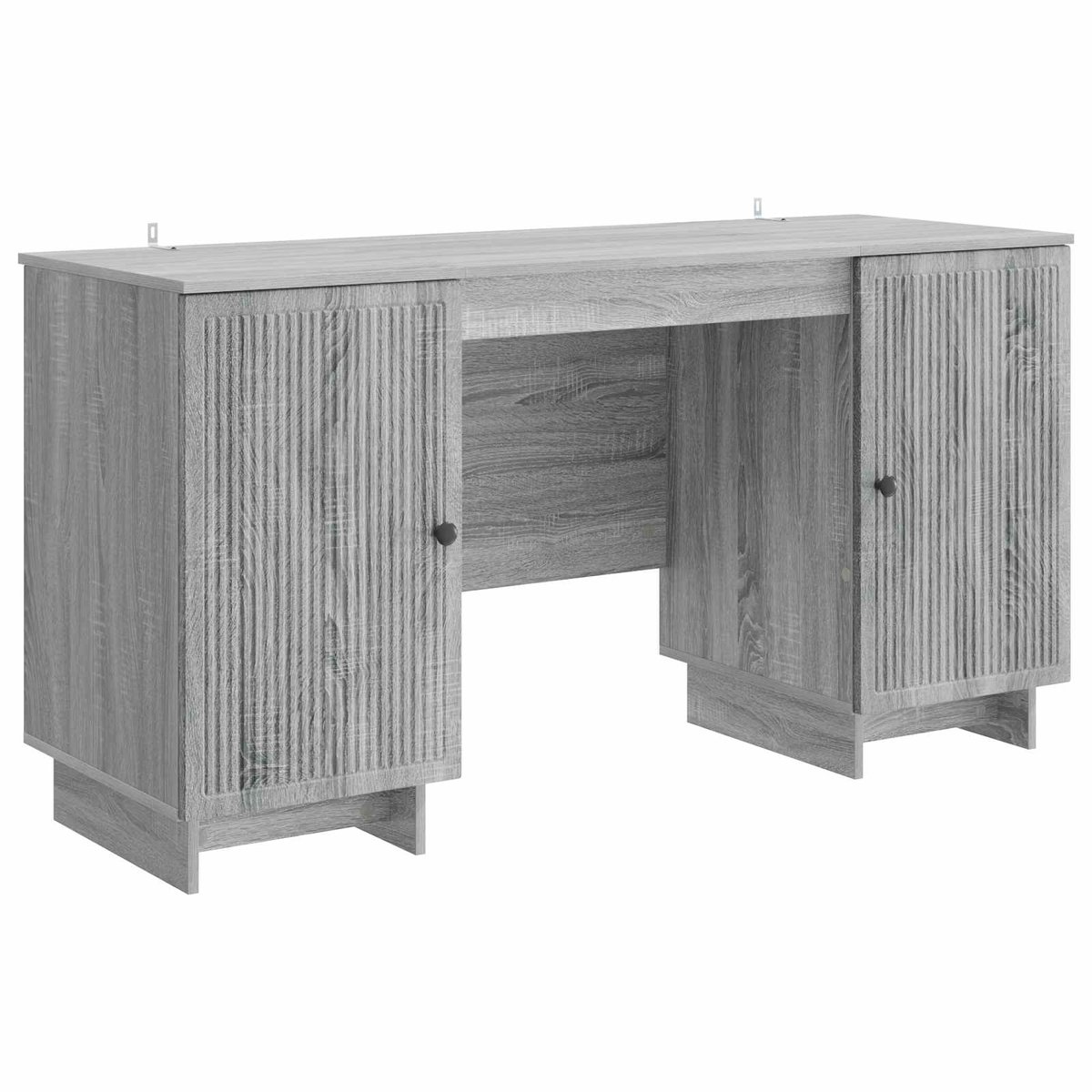 vidaXL Biurko Szary Sonoma Drewno inżynieryjne 142,5 x 50 x 75 cm