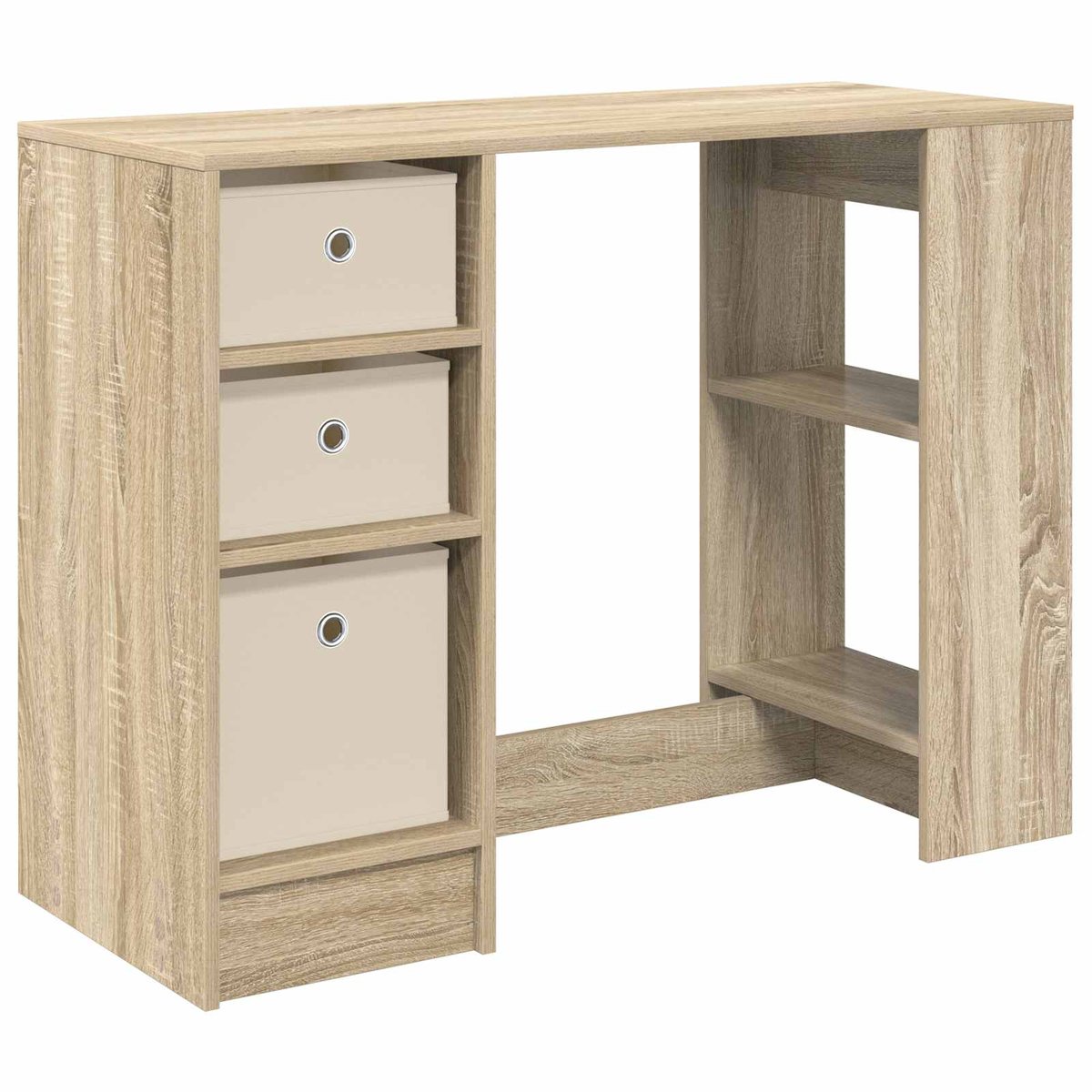 vidaXL Biurko Dąb Sonoma 100 x 40 x 75 cm Materiał drewnopochodny