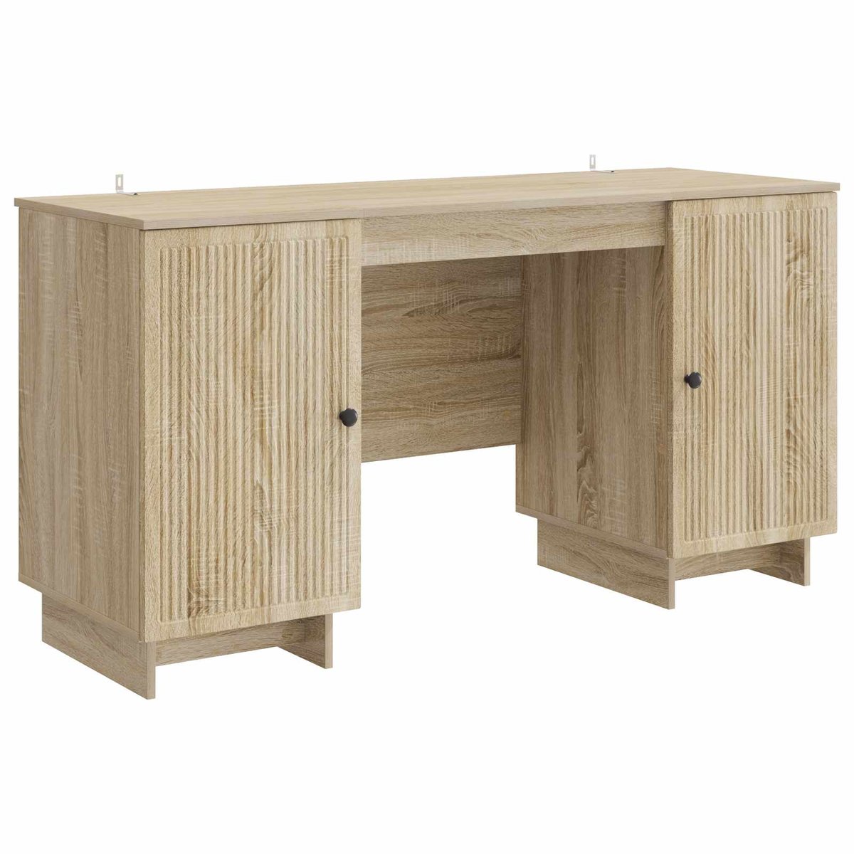 vidaXL Biurko dąb Sonoma Drewno inżynieryjne 142,5 x 50 x 75 cm