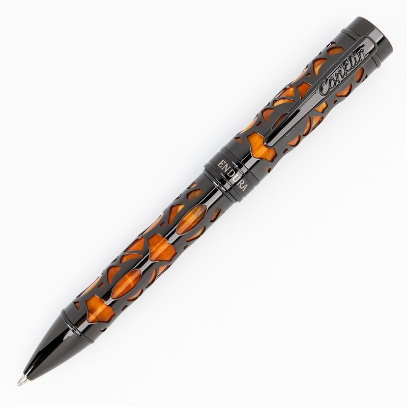 DŁUGOPIS CONKLIN ENDURA DECO CREST, ORANGE METAL