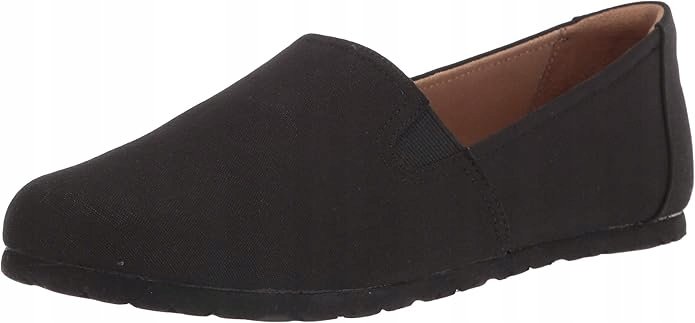AMAZON ESSENTIALS DAMSKIE TRAMPKI CZARNE WSUWANE 37 Ż9D