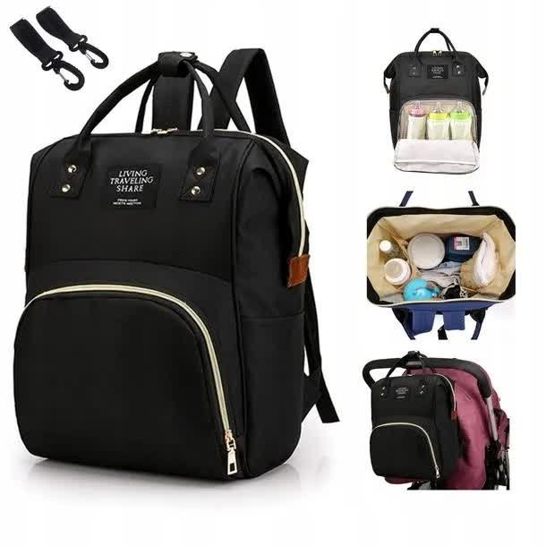 TORBA do Wózka PLECAK dla MAMY Taty Organizer 3w1