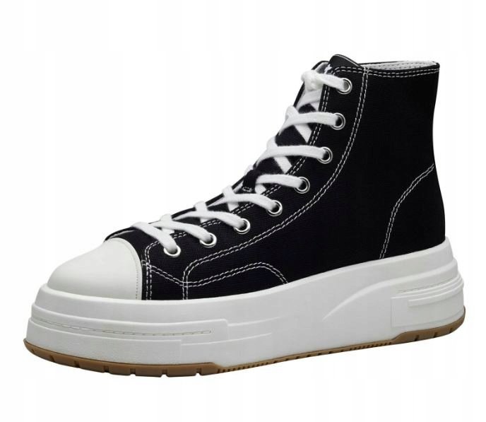 TAMARIS TRAMPKI DAMSKIE CZARNE WYSOKIE 40 1S3Z