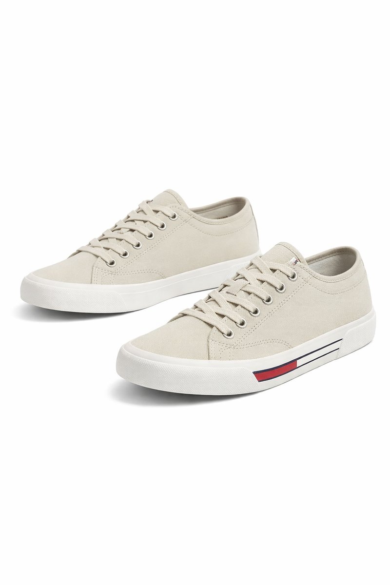 TOMMY JEANS MĘSKIE TRAMPKI NISKIE BEŻOWE 45 1I4A