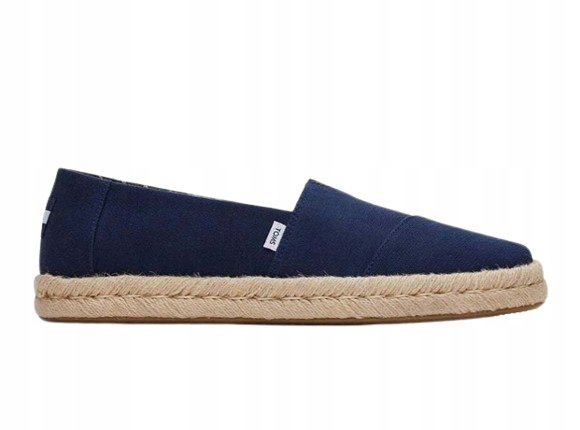 TOMS MĘSKIE ESPADRYLE GRANATOWE NA PODESZWIE SZNURKOWEJ 42 14BB