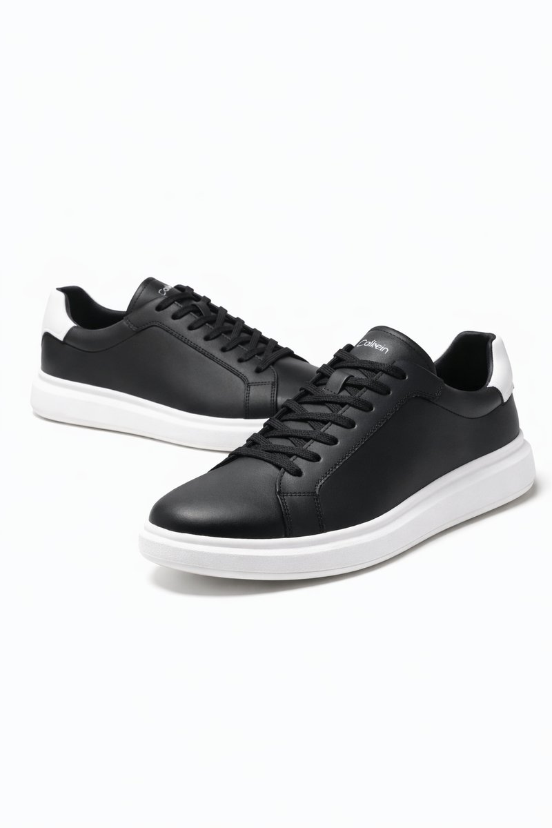 CALVIN KLEIN LOW TOP LACE UP CZARNE SPORTOWE BUTY MĘSKIE 42 I4A
