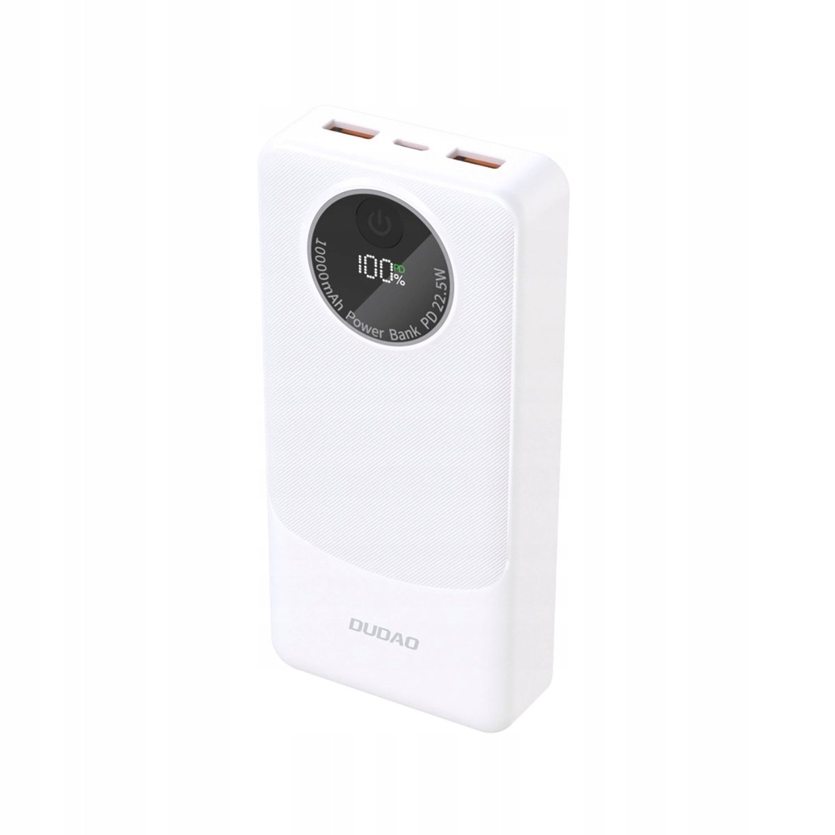 Powerbank K12Pro 20000mAh USB-A USB-C PD 22.5W - biały