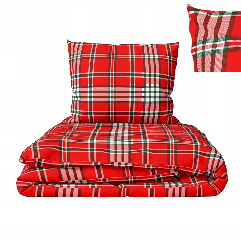 Pościel Świąteczna z kory 140x200 + 1x70x80 Bawełna 100% Bielawa Produkt Po