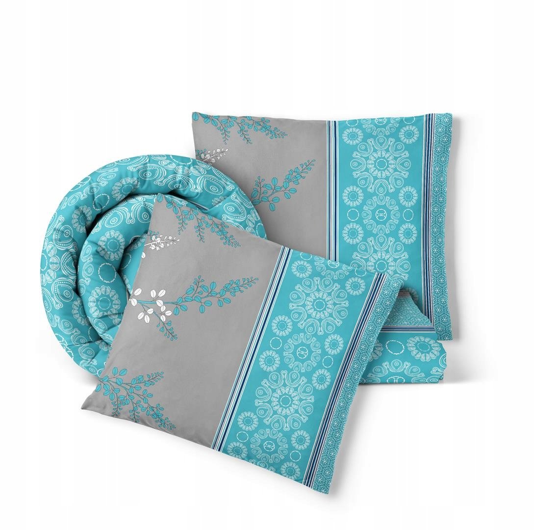 POŚCIEL Z KORY 160x200 + 2x70x80 Bawełna 100% Bielawa Produkt Polski - 1439