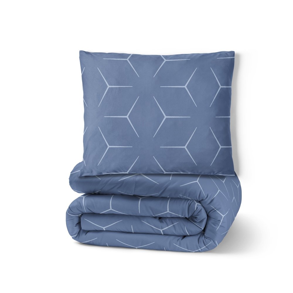 Pościel z Kory 160x200 + 1x70x80 KOMPLET PREMIUM : Milano Jeans