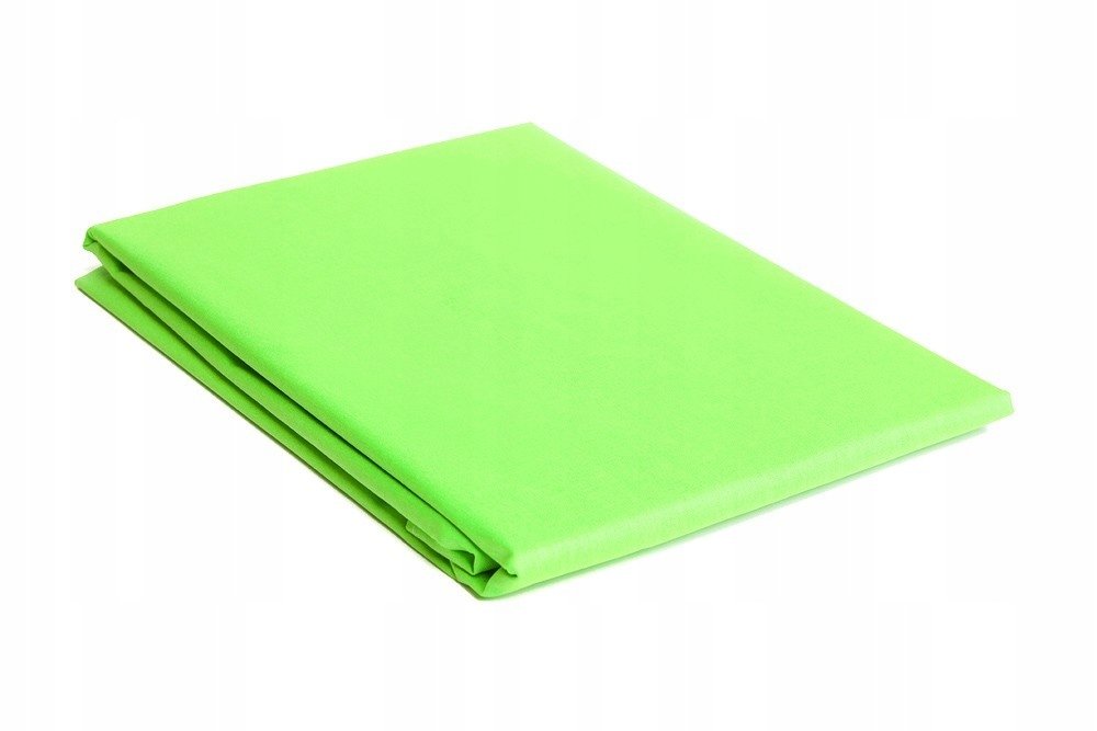 Prześcieradło flanelowe 160x200 sałata – miękkie, ciepłe, 100% bawełna