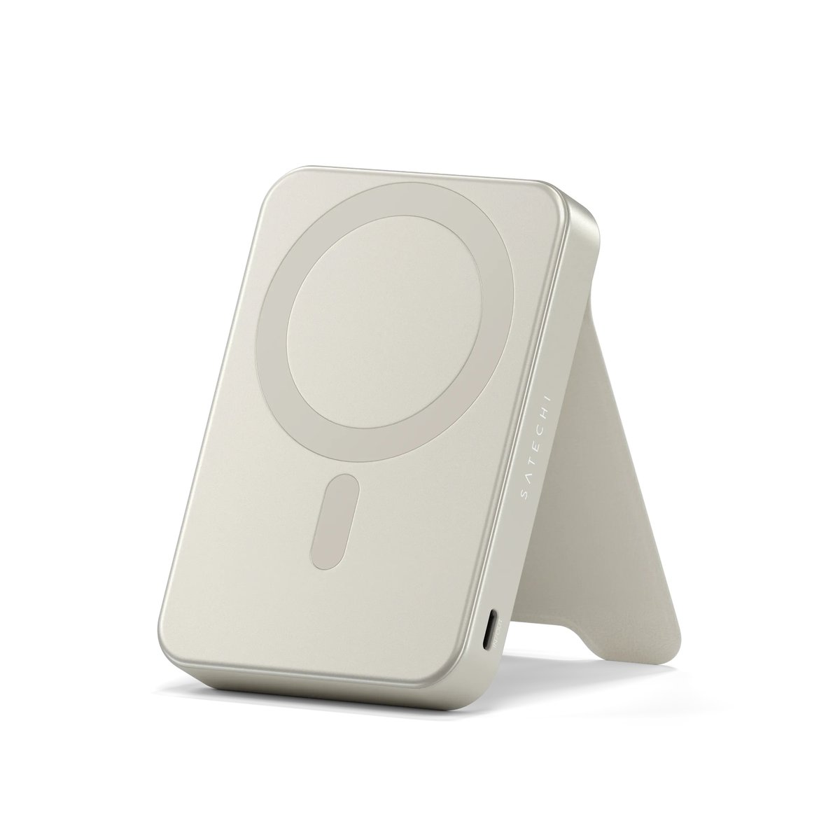Satechi Power Bank z Podstawką - Magnetyczne Ładowanie 15W Qi2 10 000 mAh