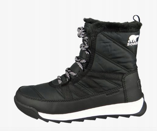 SOREL BUTY DAMSKIE CZARNE ŚNIEGOWCE 36,5 Ż_B