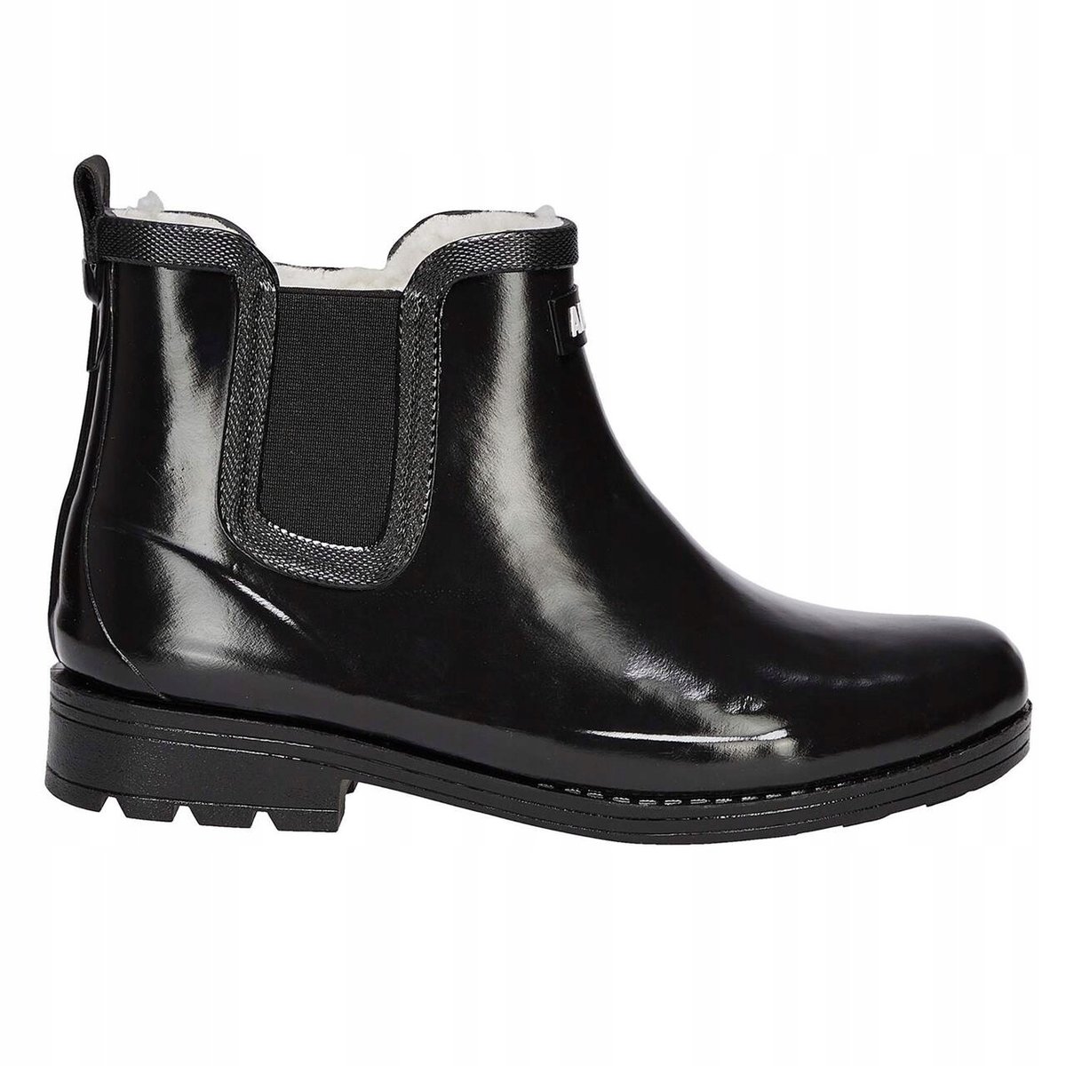 AIGLE KALOSZE NISKIE WSUWANE CZARNE Z OCIEPLENIEM 38 J0A