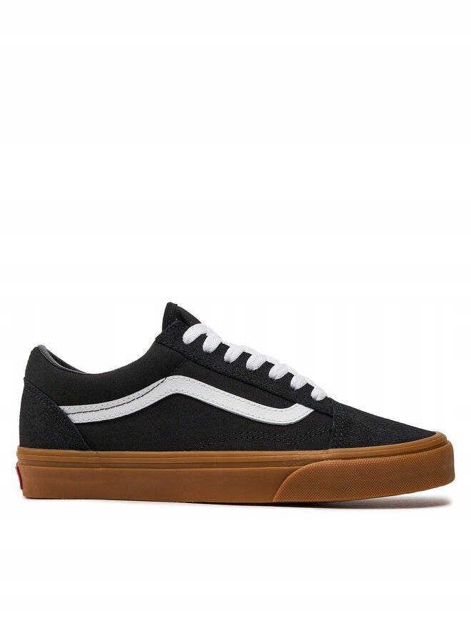 VANS OLD SKOOL MĘSKIE TRAMPKI CZARNE Z BIAŁYM LOGO 36,5 U_A