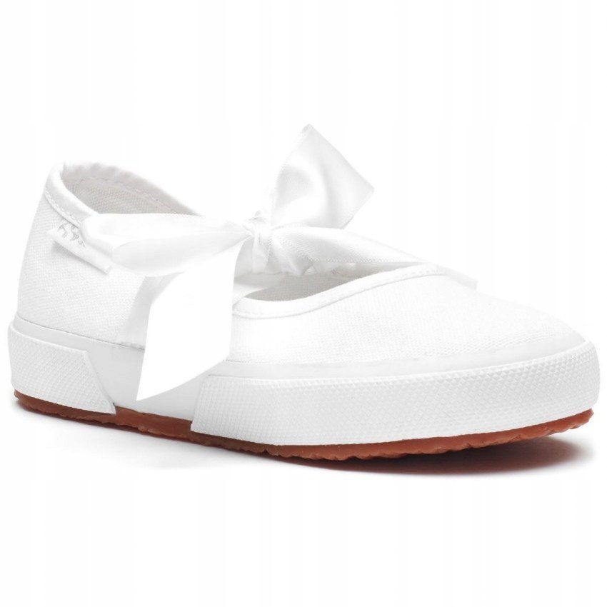 SUPERGA TRAMPKI DZIEWCZĘCE BIAŁE WIĄZANE 34 1JŁA