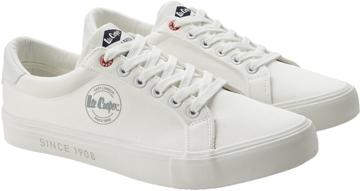 Męskie trampki Lee Cooper LCW-26-02-4082M biały 44