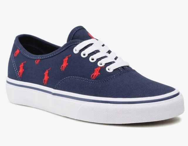 Tenisówki męskie granatowe Keaton Polo Ralph Lauren rozmiar 50