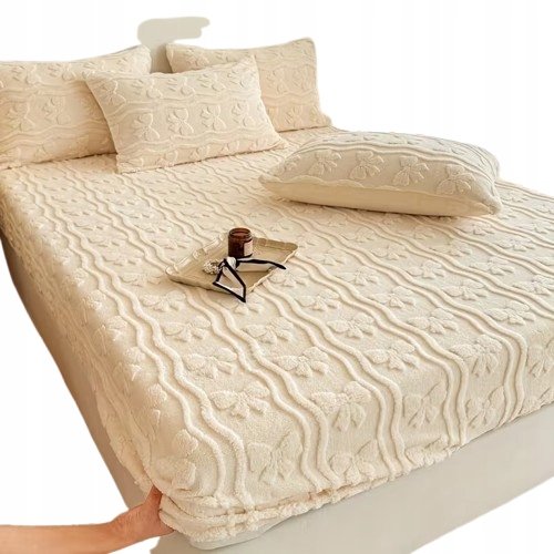 SHEIN PRZEŚCIERADŁO MIĘKKIE PLUSZOWE WE WZORY 150cm*200cm 1LA