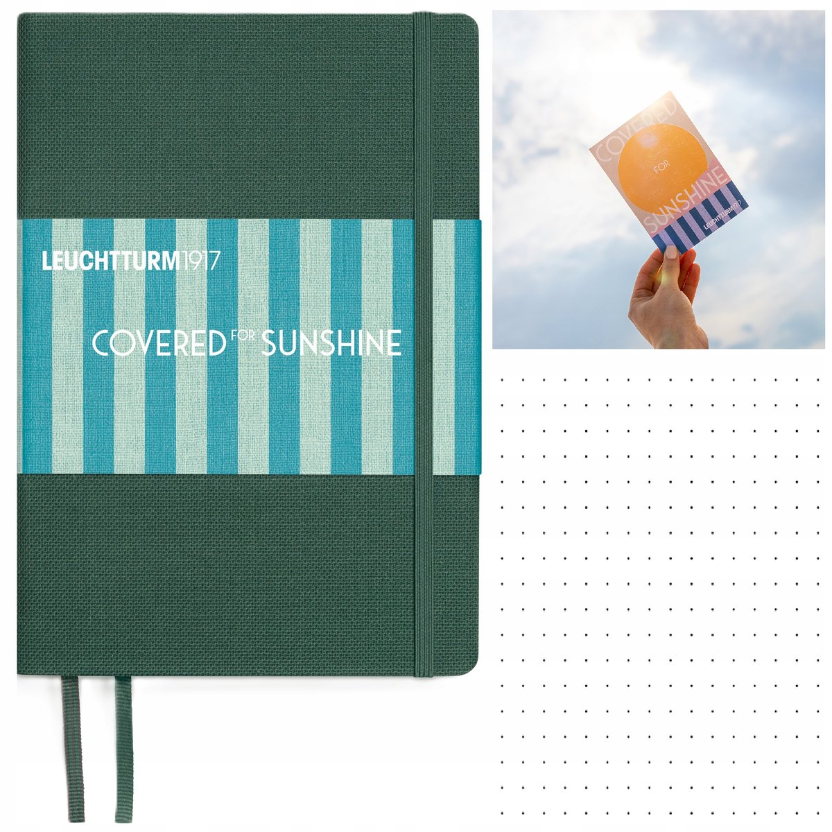 LEUCHTTURM1917 Notatnik Notes A5 Kropka bullet journal w kropki PINETREE