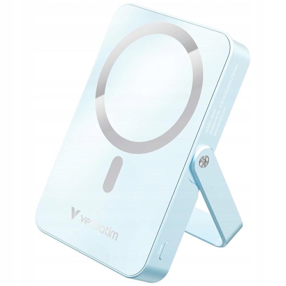 Powerbank Verbatim Charge 'n' Go Magnetic Wireless with Stand 10000mAh USB-