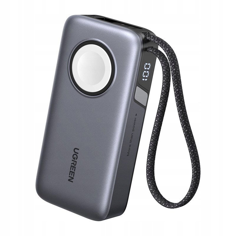 UGREEN Powerbank Magnetyczny do Apple Watch 10000mAh 30W Wbudowany USB-C
