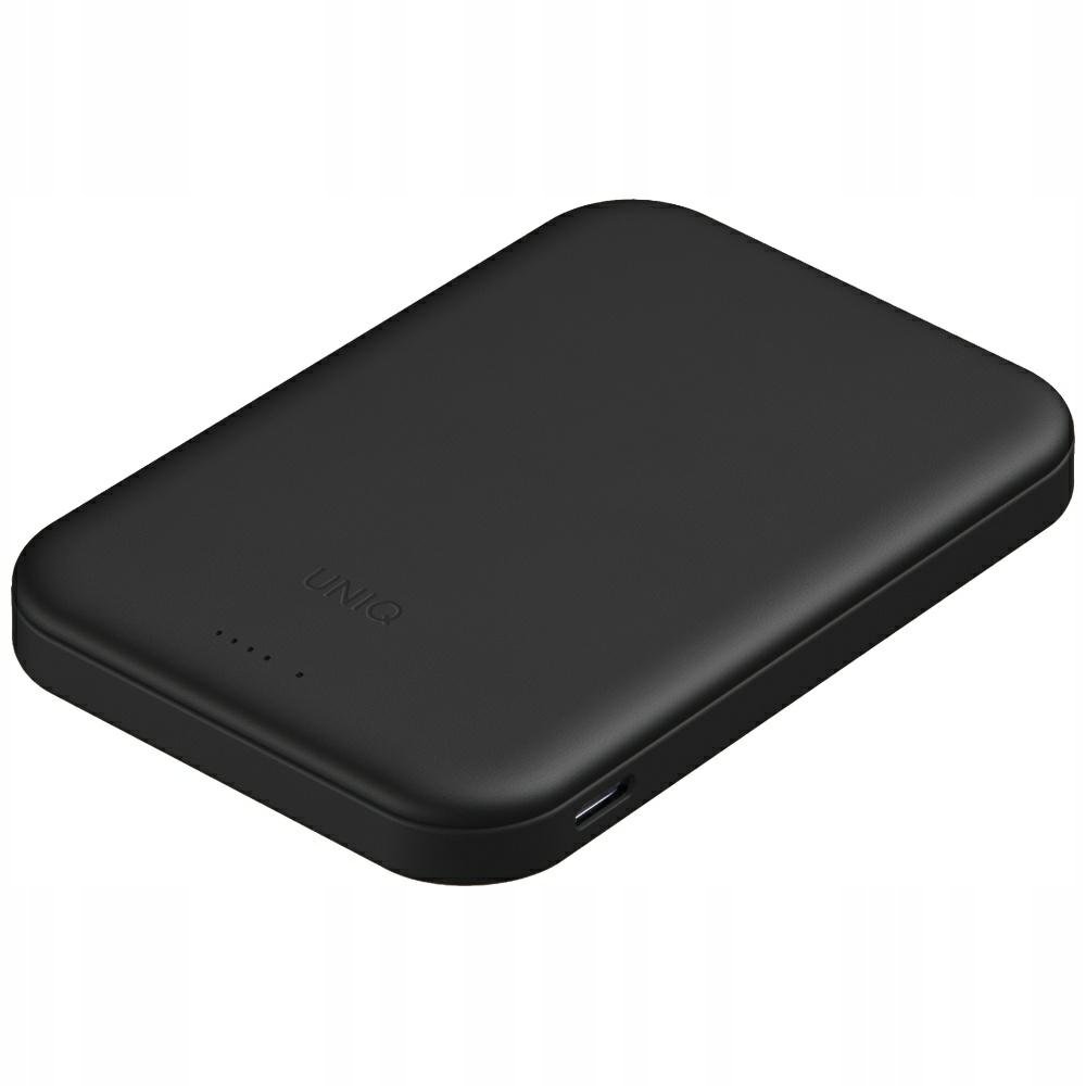 Powerbank UNIQ Lyden Lexa Magnetic 5000mAh PD USB-C MagSafe czarny