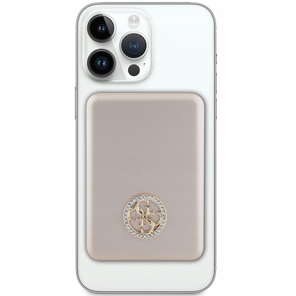 Guess Powerbank indukcyjny 15W GUPBM5AL4DMD 5000mAh złoty/gold MagSafe 4G S