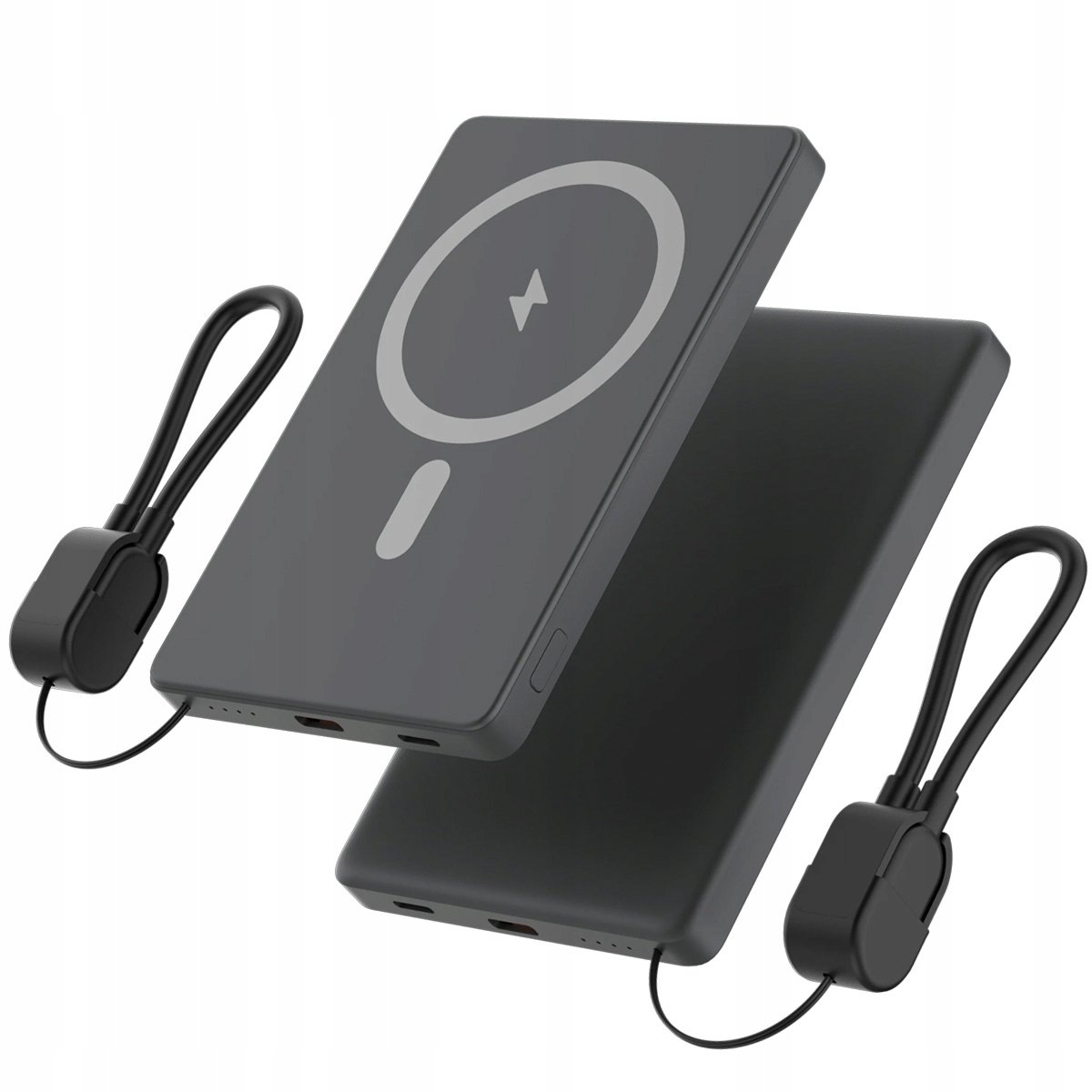 POWERBANK 5000 mAh Szybkie ładowanie USB-C bezprzewodowe 15 W 118g Imiki / Imiki