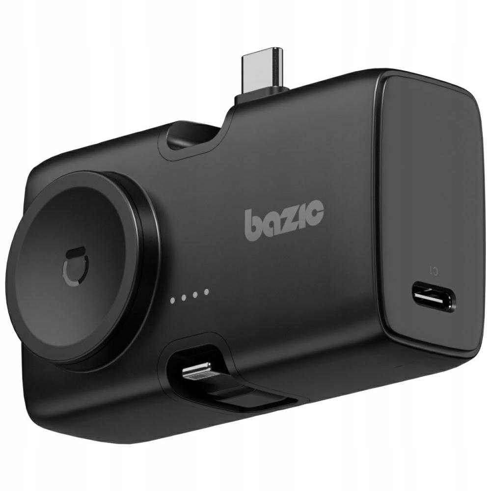 PowerBank 3w1 Bazic Koda 5000mAh PD20W USB-C/Lightning czarny