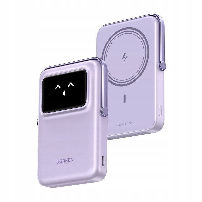 UGREEN Magnetyczny Power Bank Uno Pb572 10000mah + Kabel Usb-c 60w 0,5m