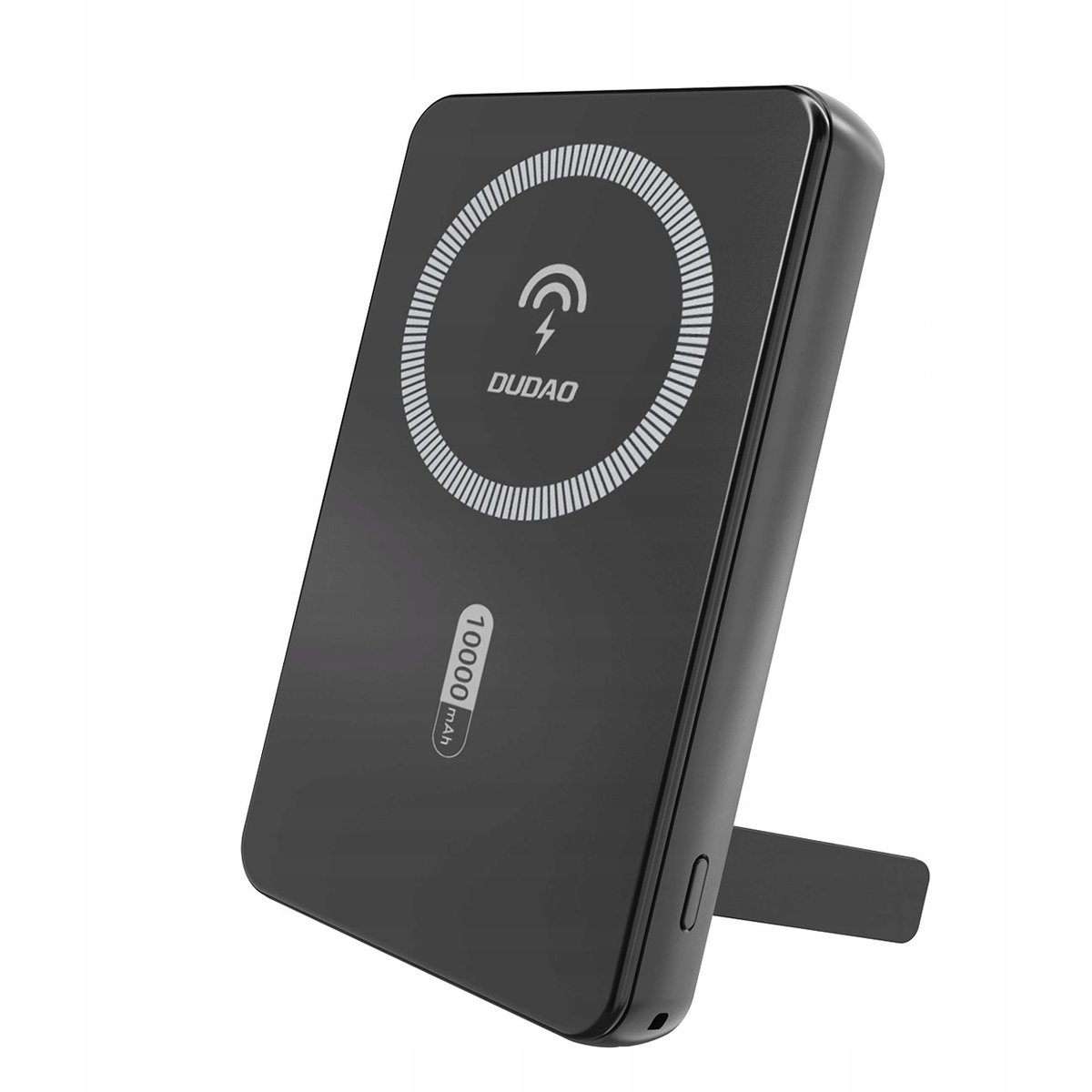 Powerbank K14S+ 10000mAh z podstawką 20W USB-A / USB-C / MagSafe - czarny