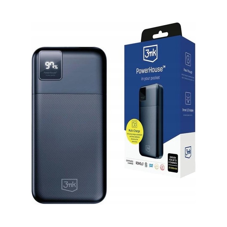 PowerBank 3mk PowerHouse 20000mAh